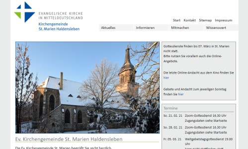 Ev. St. Marien Gemeinde Haldensleben